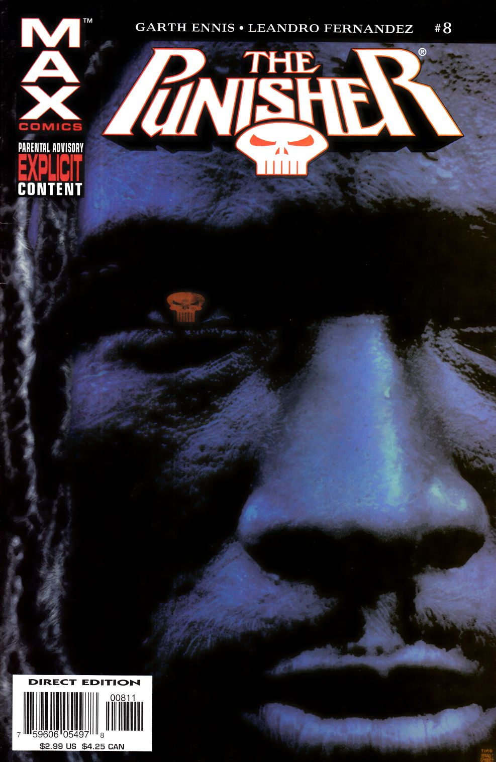 Punisher Max #8 Very Fine (8.0) [Marvel Comic] THUMBNAIL