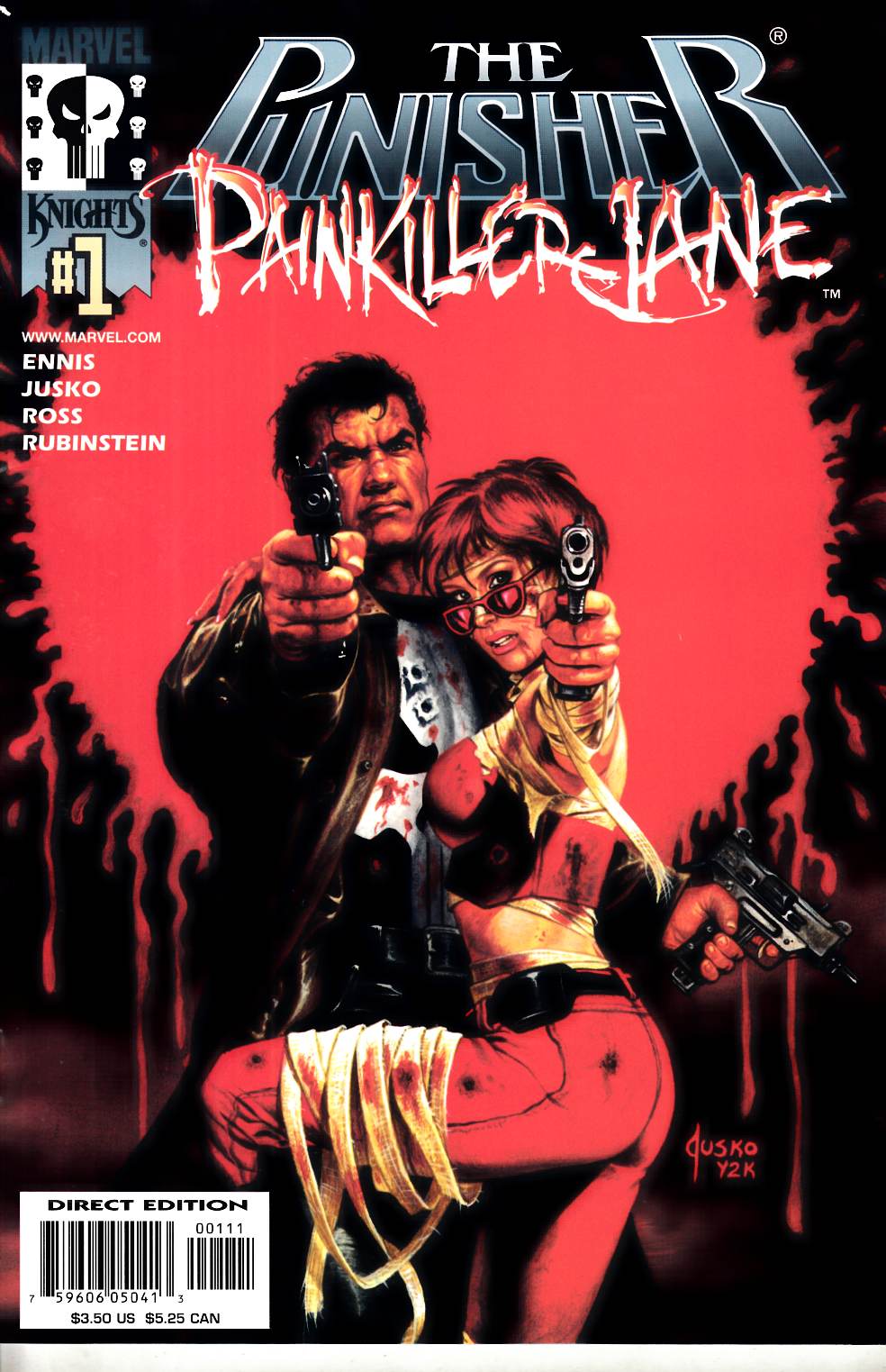 Punisher Painkiller Jane #1 Very Fine (8.0) [Marvel Comic] LARGE