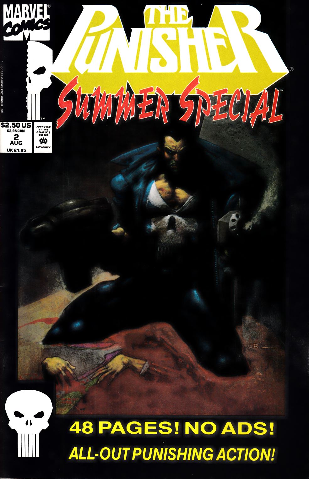 Punisher Summer Special #2 Very Fine (8.0) [Marvel Comic] THUMBNAIL