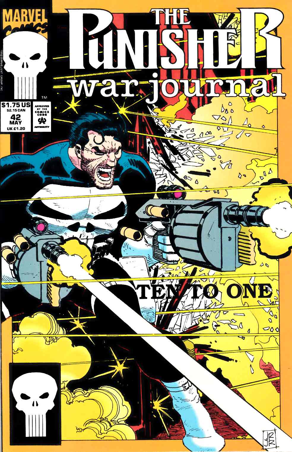 Punisher War Journal #42 Near Mint (9.4) [Marvel Comic] LARGE