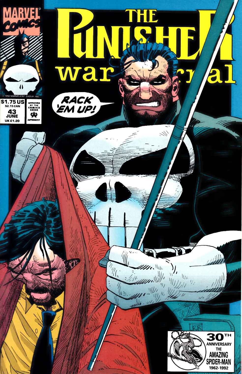 Punisher War Journal #43 Near Mint (9.4) [Marvel Comic] LARGE