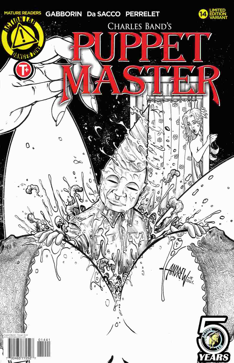 Puppet Master #14 Cover D- Kill Sketch [Action Lab Comic] THUMBNAIL