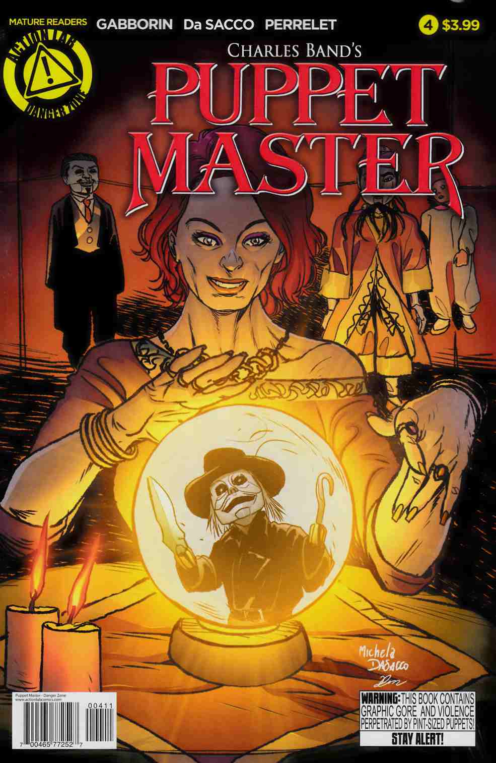 Puppet Master #4 [Danger Zone Comic] LARGE