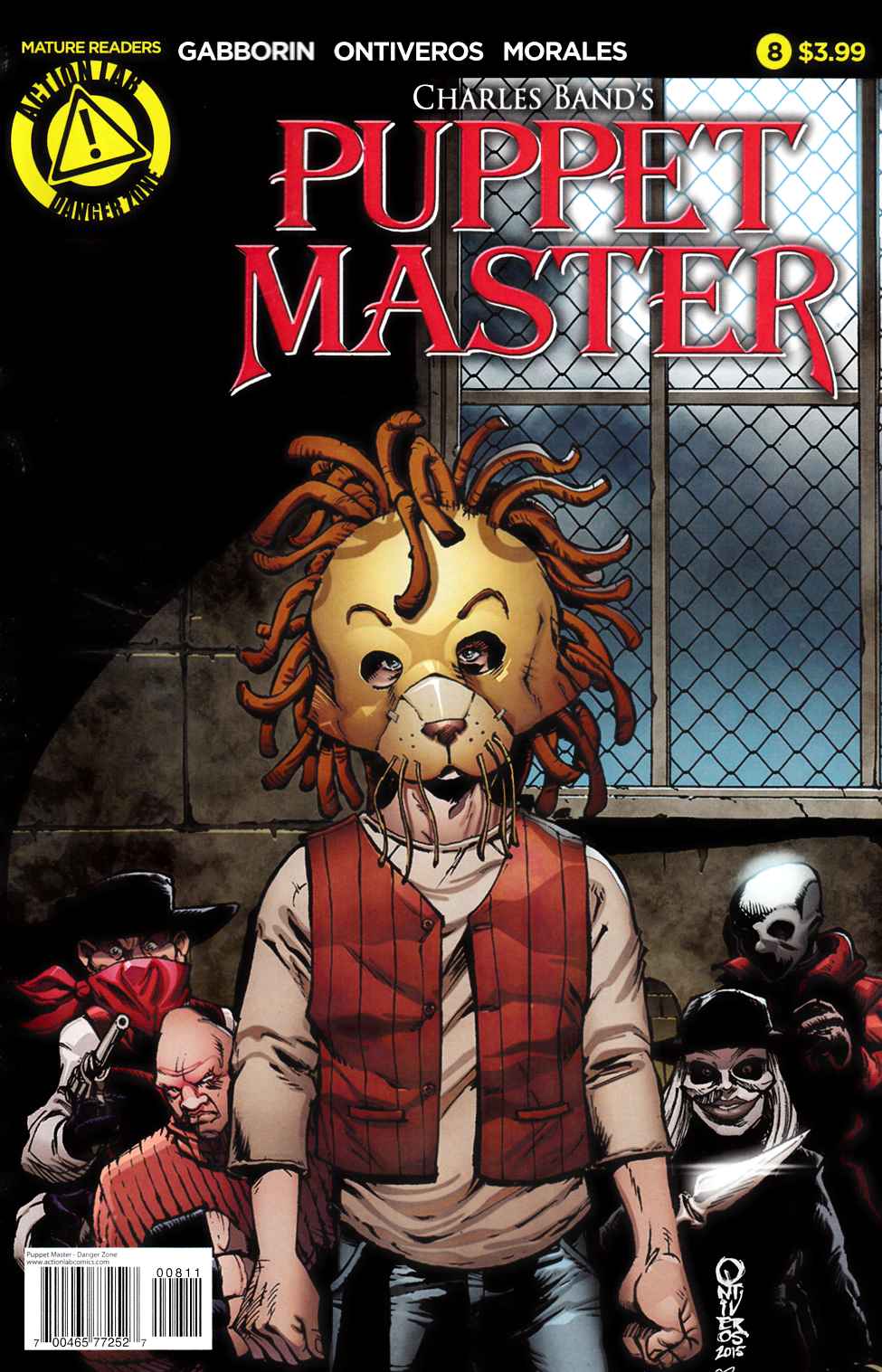 Puppet Master #8 Main Cover [Danger Zone Comic] THUMBNAIL
