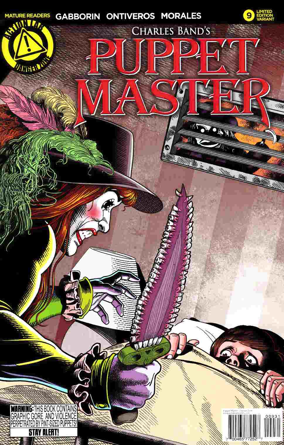 Puppet Master #9 Lumsden Variant Cover [Action Lab Comic] LARGE