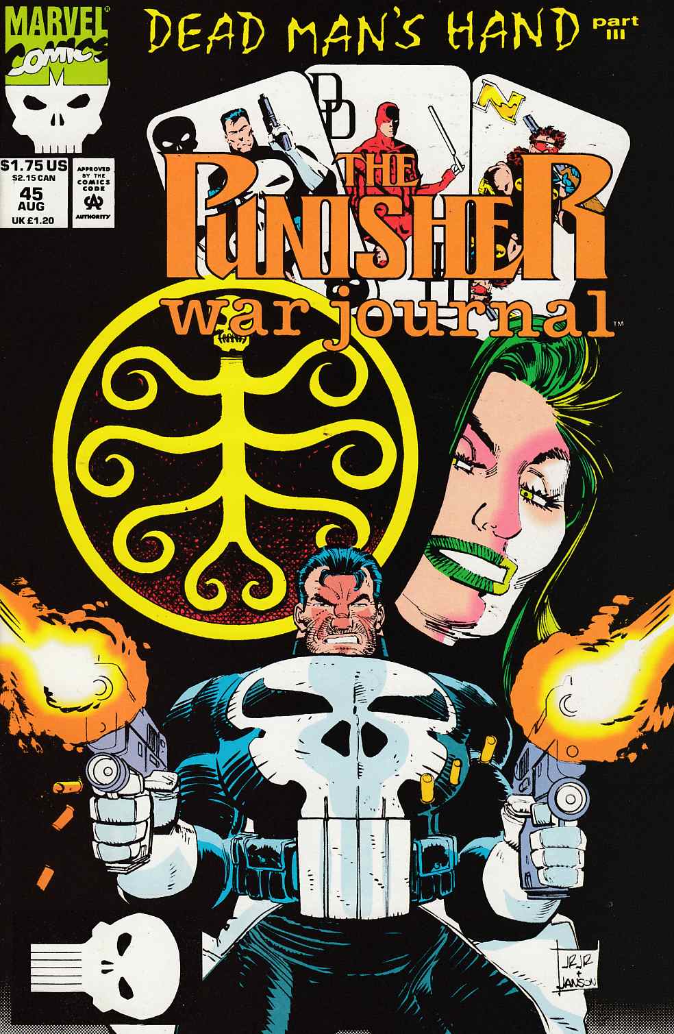 Punisher War Journal #45 Near Mint (9.4) [Marvel Comic] LARGE