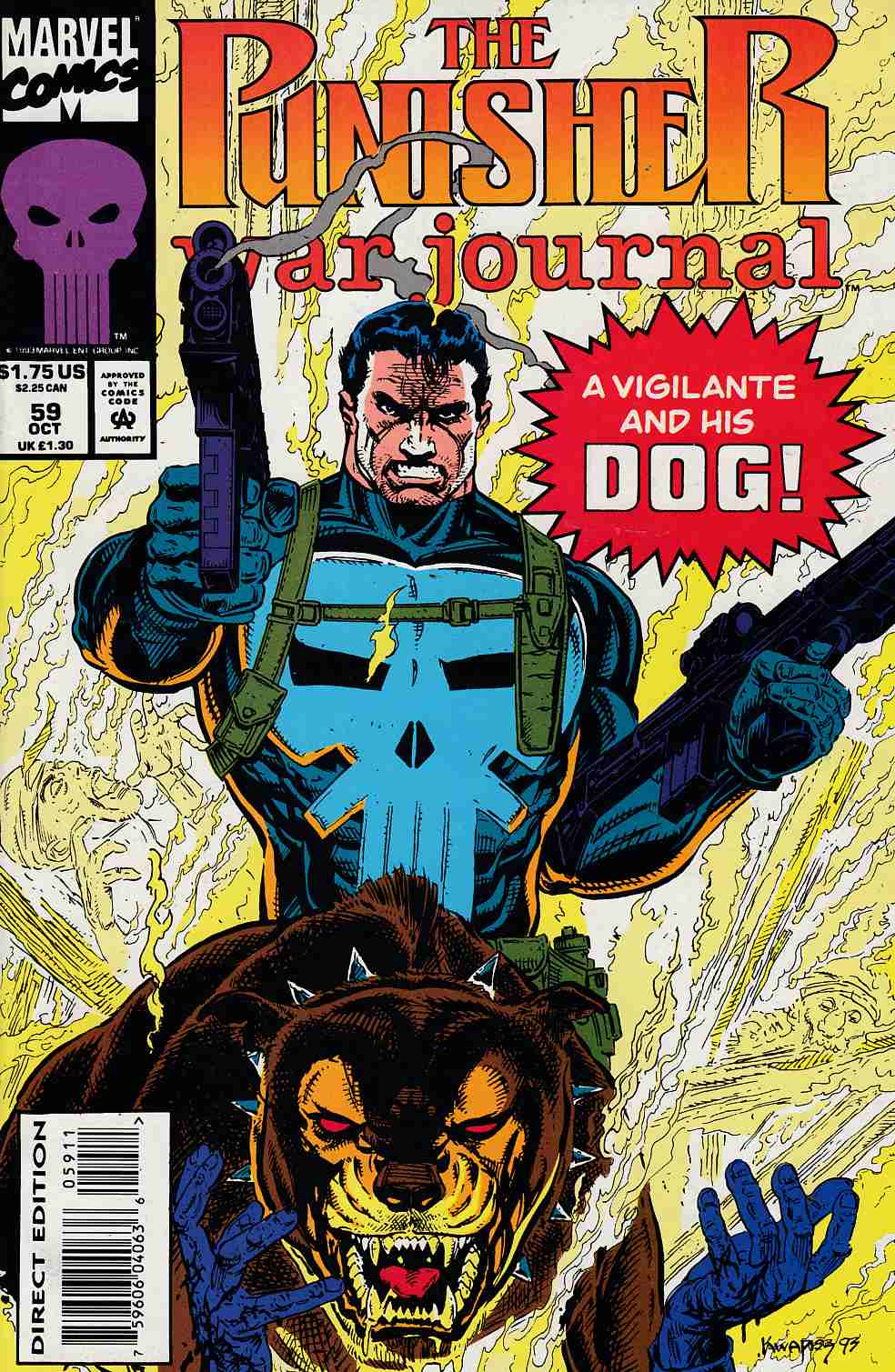 Punisher War Journal #60 Very Fine (8.0) [Marvel Comic] THUMBNAIL