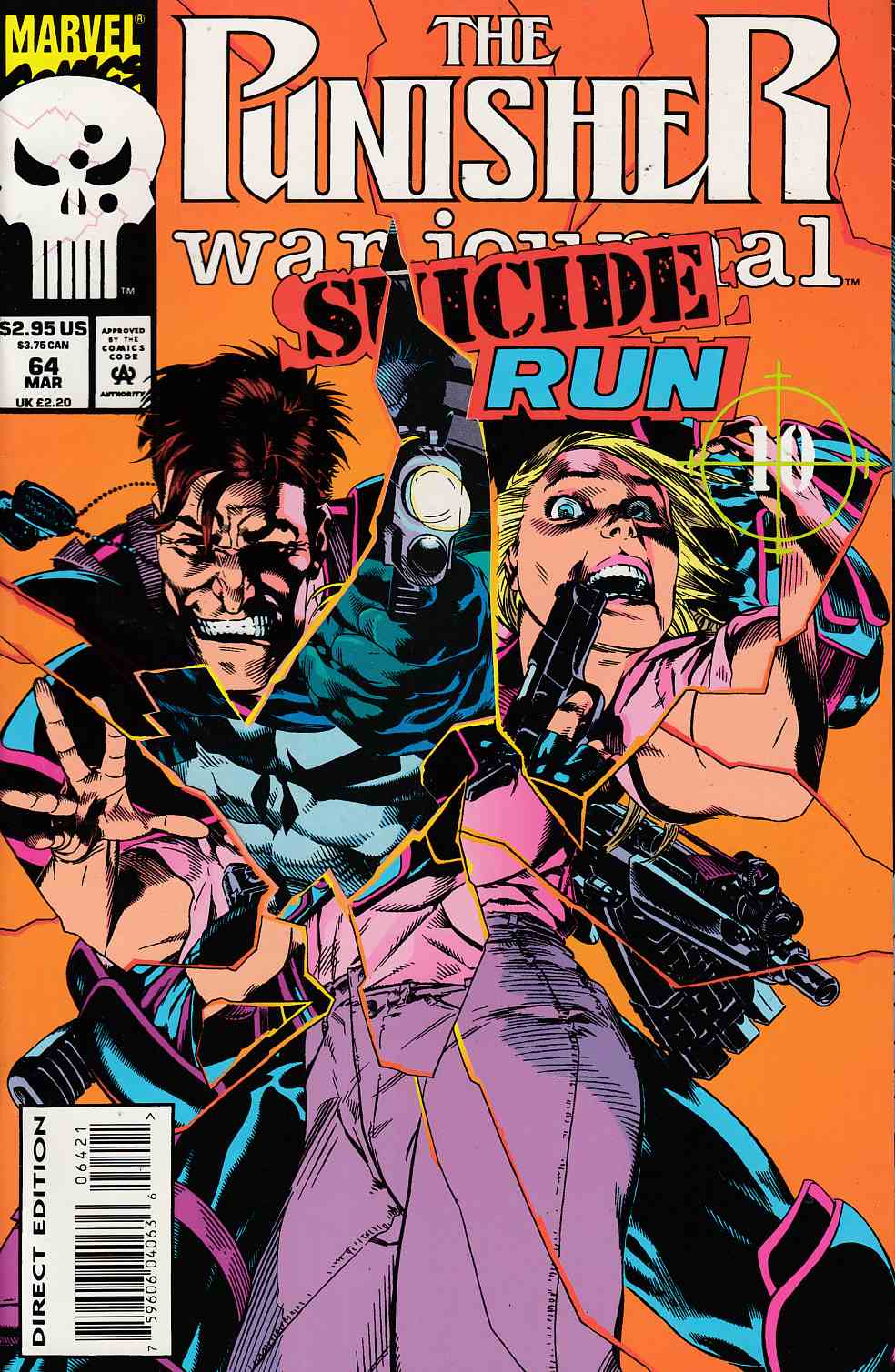 Punisher War Journal #64 Very Fine (8.0) [Marvel Comic] LARGE