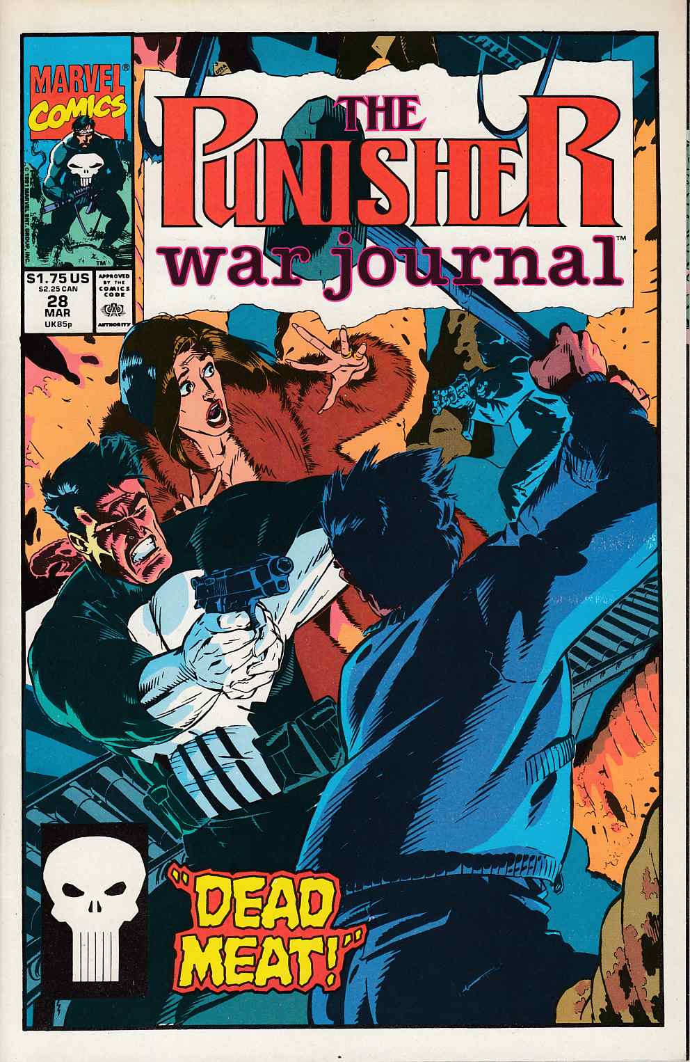 Punisher War Journal #28 Near Mint (9.4) [Marvel Comic] THUMBNAIL