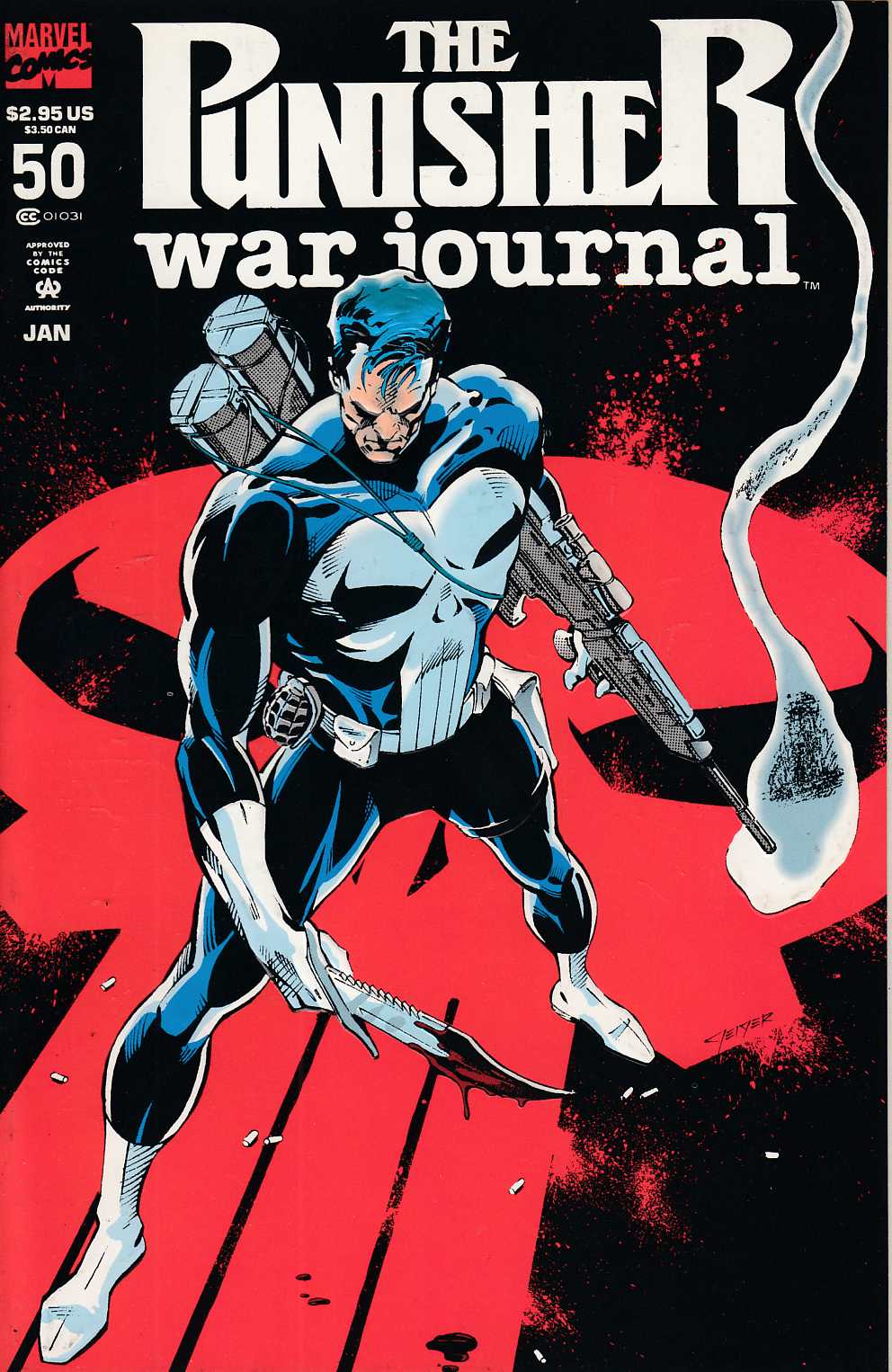 Punisher War Journal #50 Very Fine (8.0) [Marvel Comic] THUMBNAIL