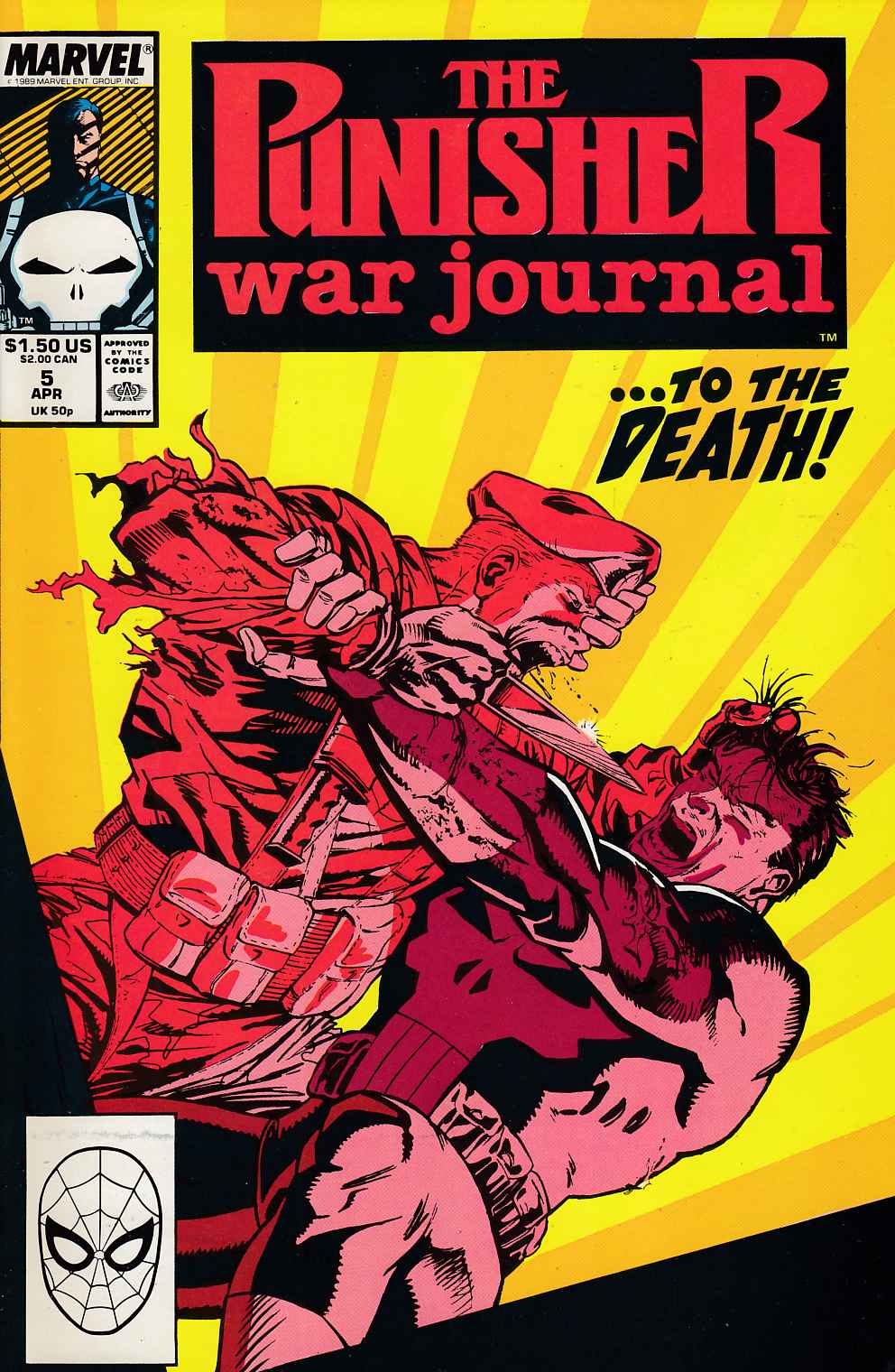 Punisher War Journal #5 Near Mint (9.4) [Marvel Comic] THUMBNAIL