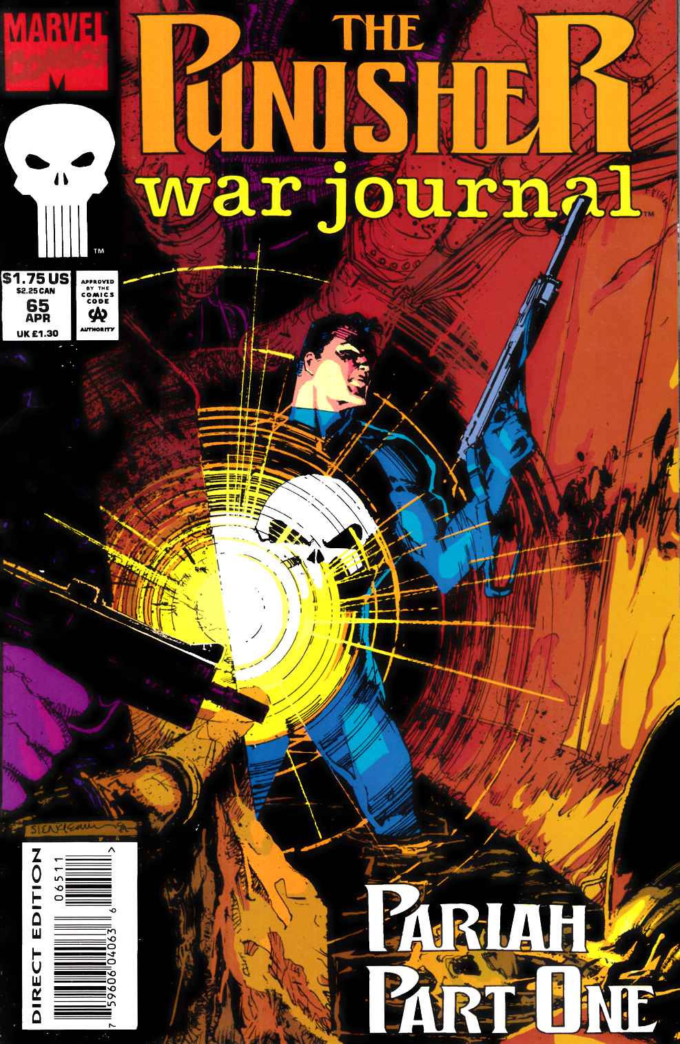 Punisher War Journal #65 Very Fine (8.0) [Marvel Comic] LARGE