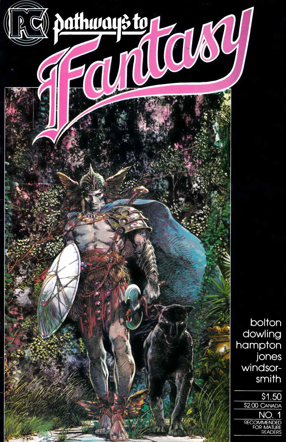 Pathways to Fantasy #1 Very Fine (8.0) [Pacific Comic] THUMBNAIL