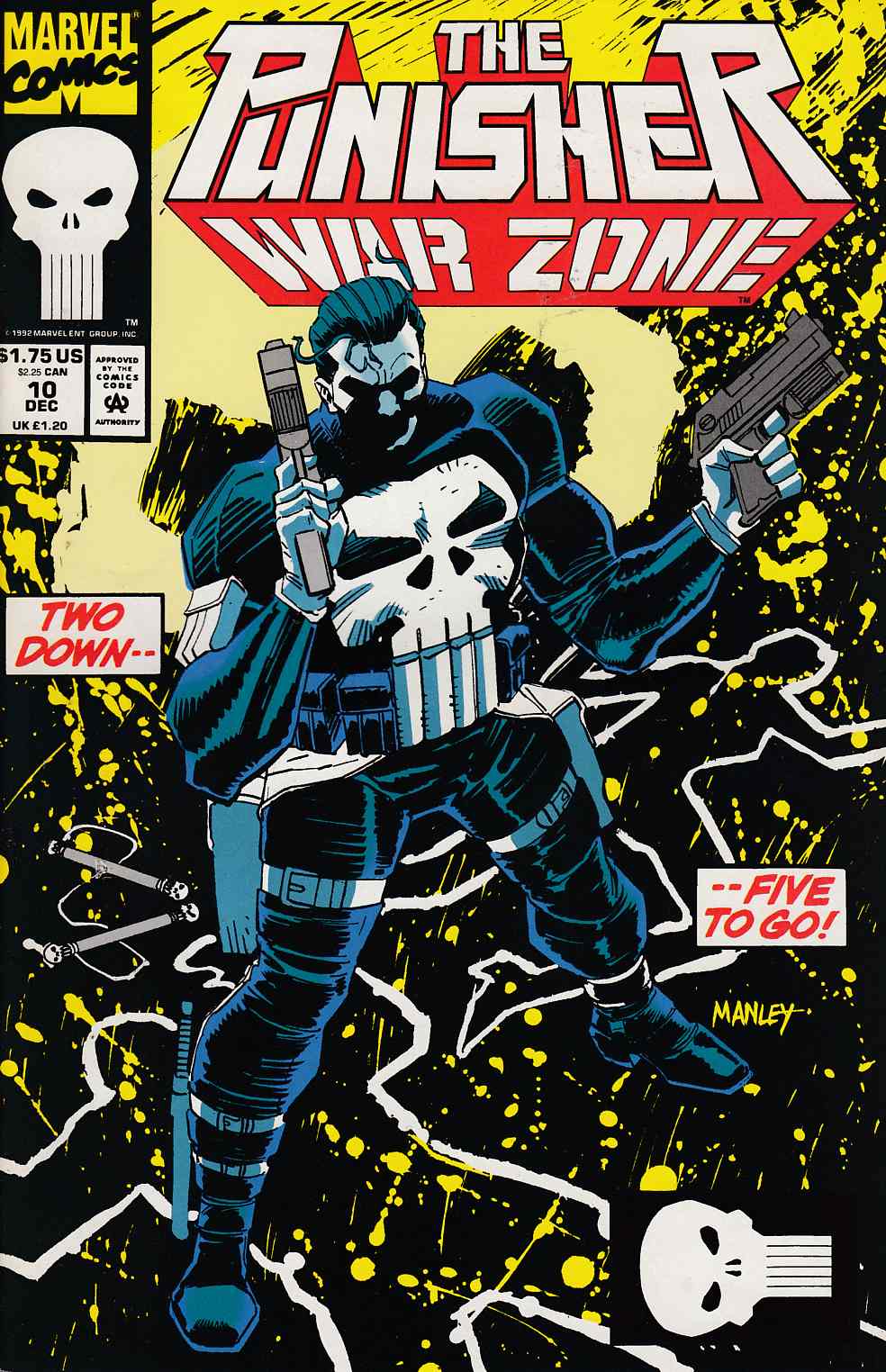 Punisher War Zone #10 Near Mint (9.4) [Marvel Comic] LARGE