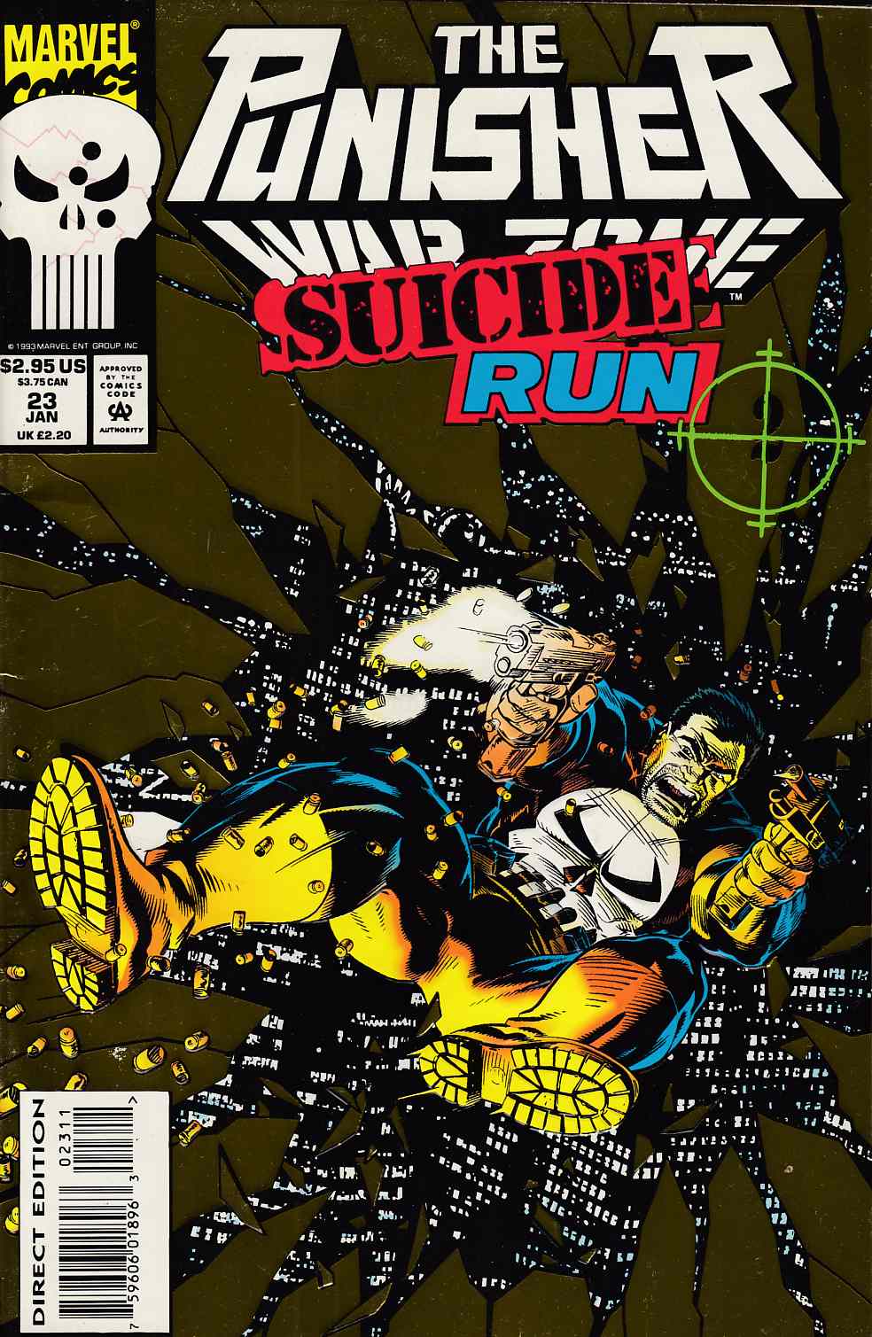 Punisher War Zone #23 Very Fine (8.0) [Marvel Comic] THUMBNAIL