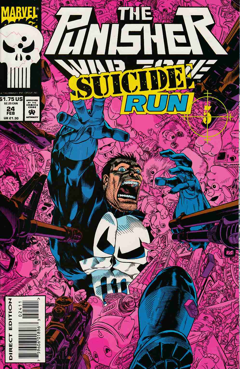 Punisher War Zone #24 Near Mint (9.4) [Marvel Comic] LARGE