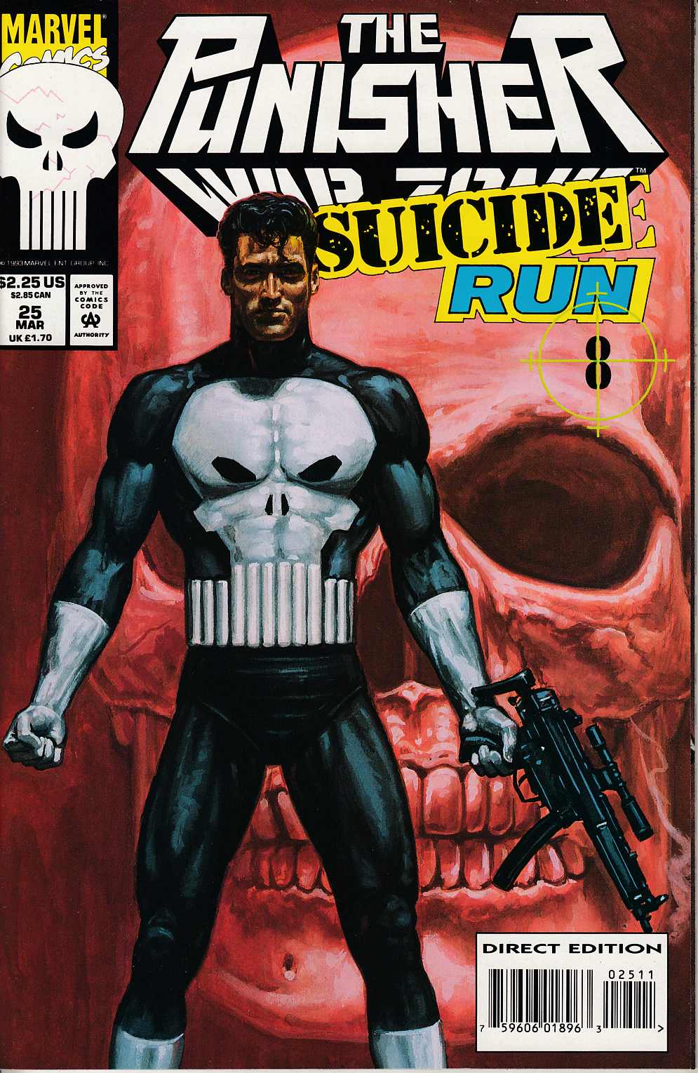 Punisher War Zone #25 Near Mint (9.4) [Marvel Comic] THUMBNAIL