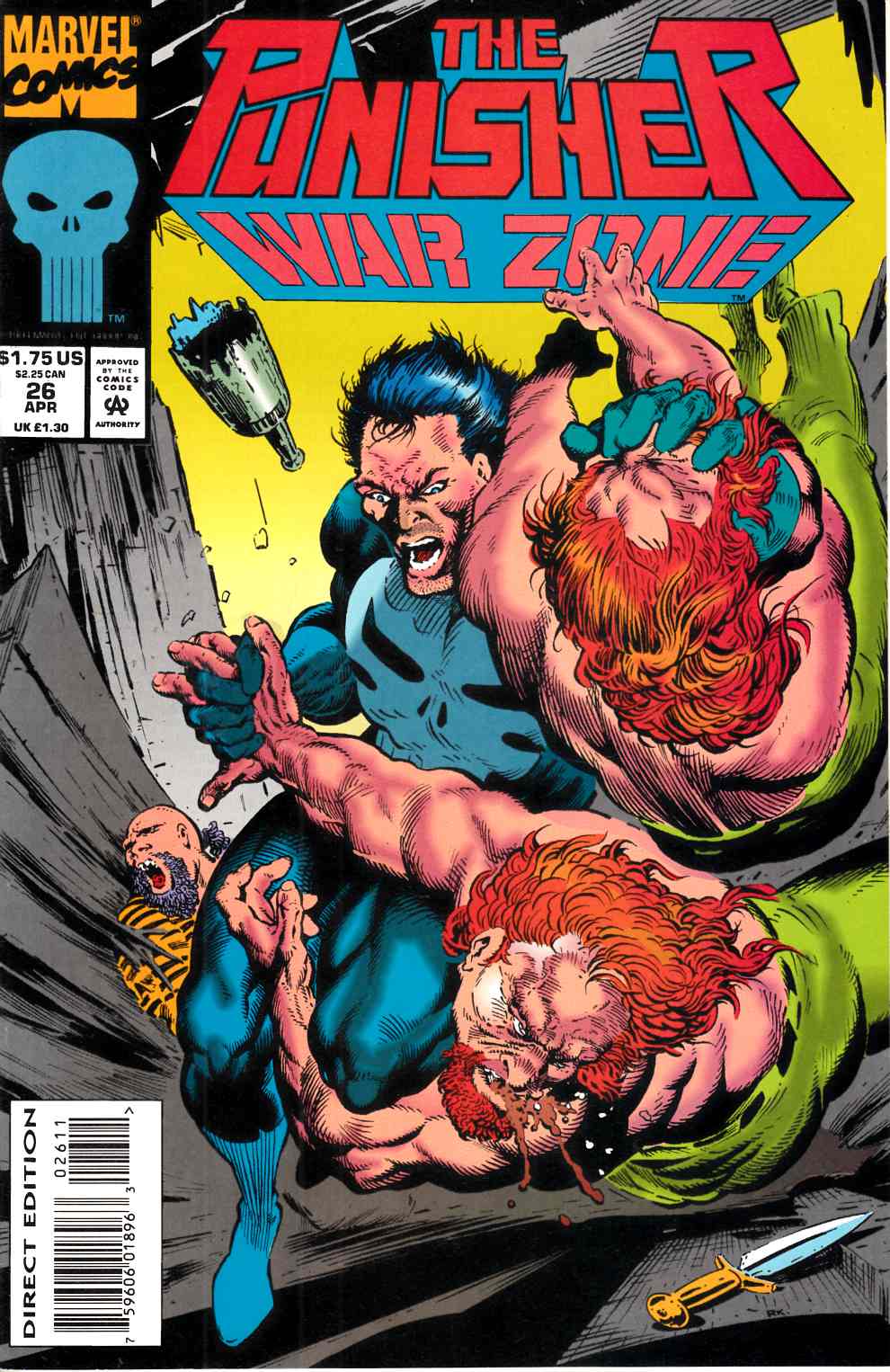 Punisher War Zone #26 Near Mint (9.4) [Marvel Comic] LARGE