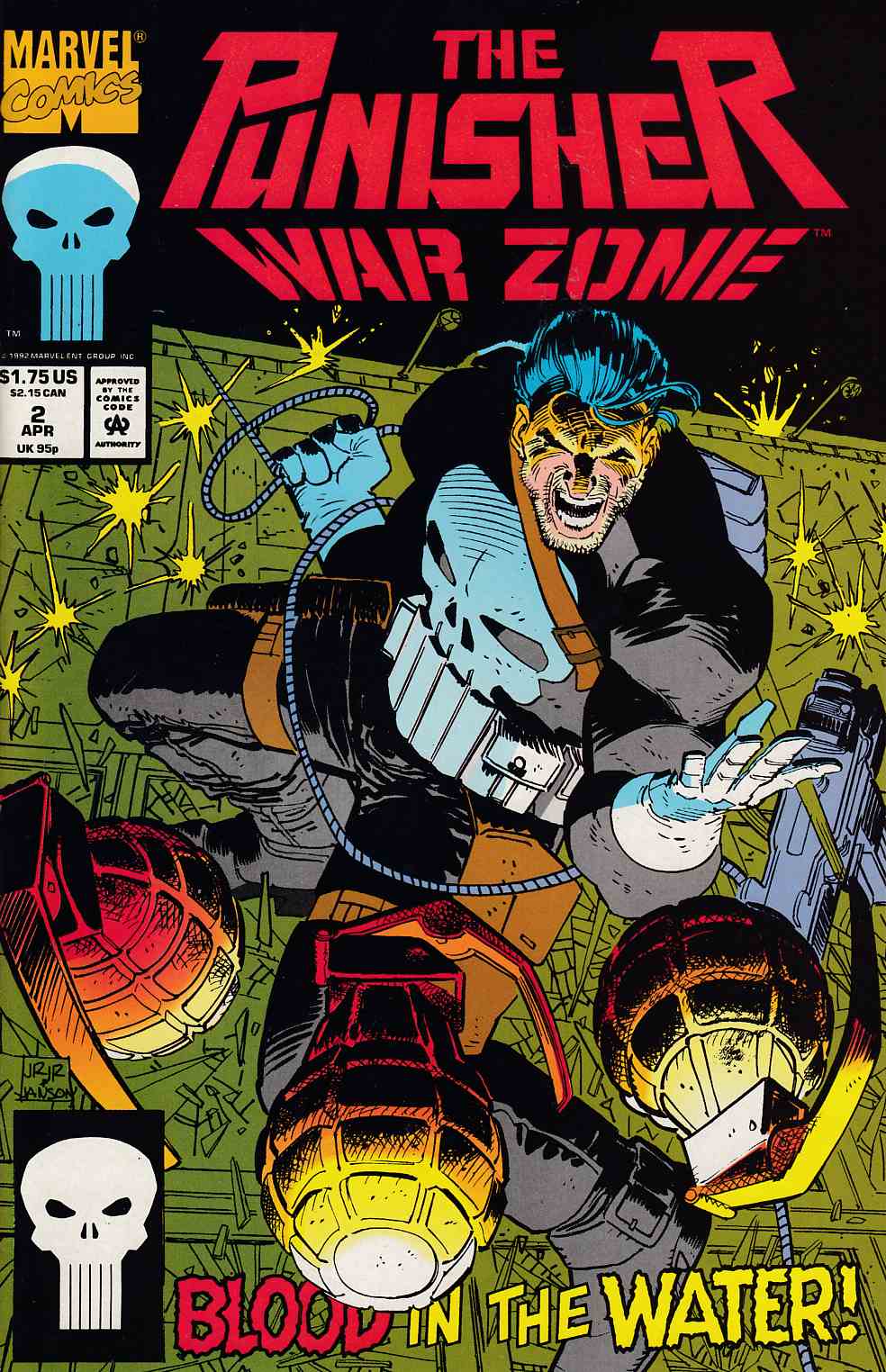 Punisher War Zone #2 Near Mint (9.4) [Marvel Comic] LARGE