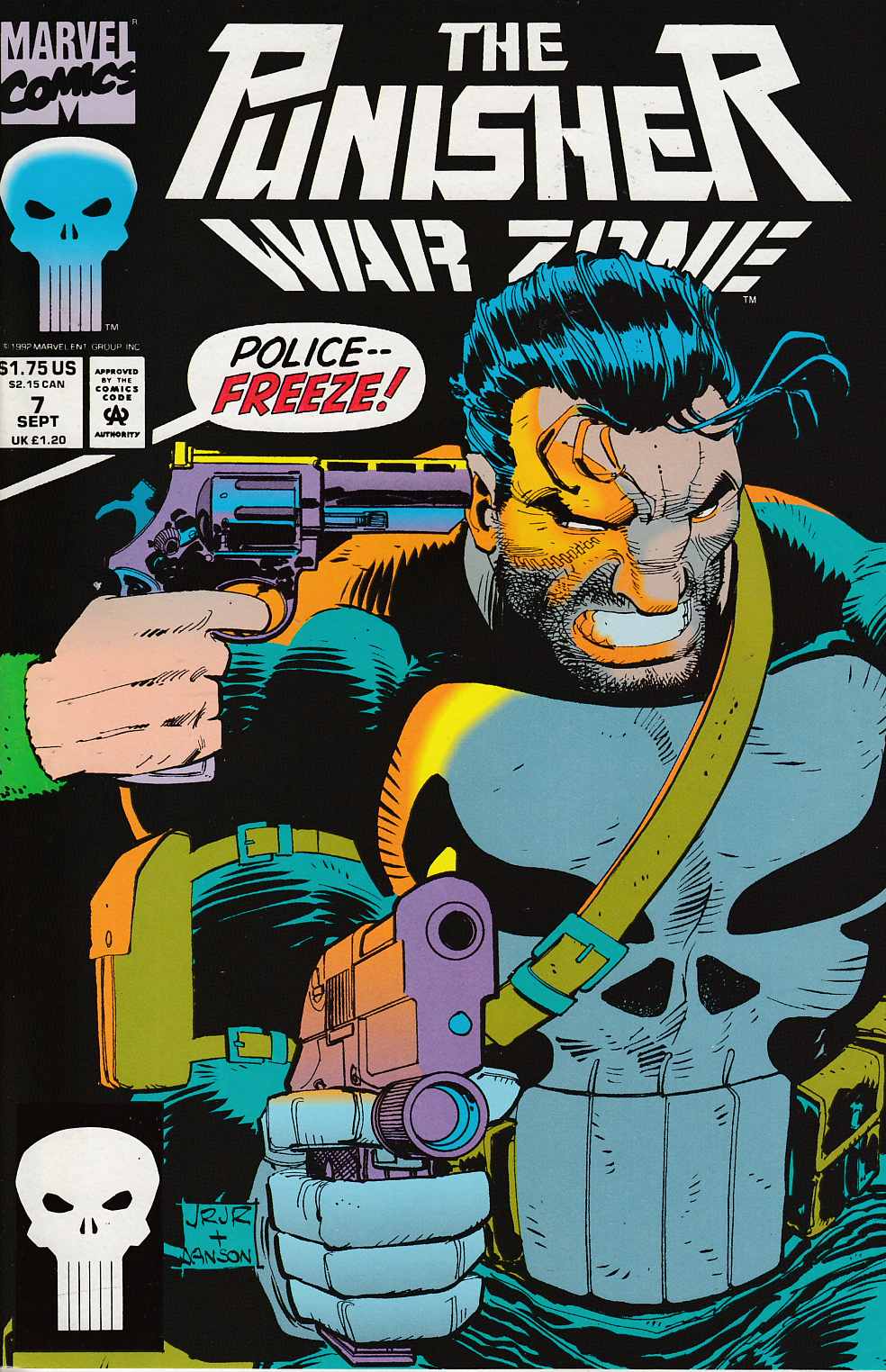 Punisher War Zone #7 Near Mint (9.4) [Marvel Comic] LARGE