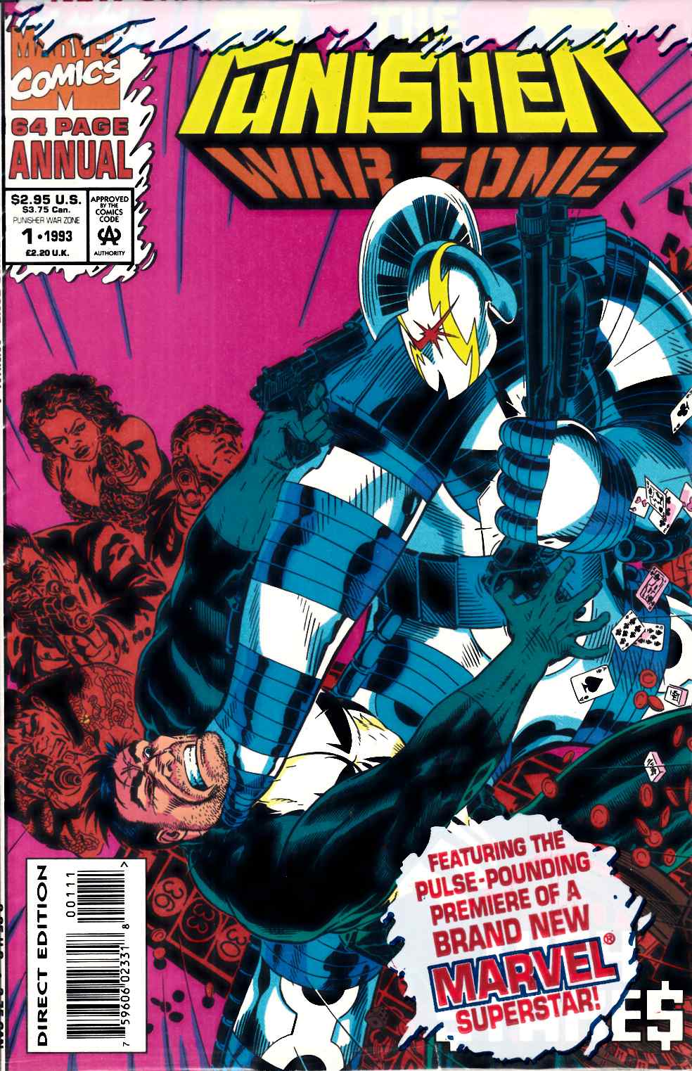 Punisher War Zone Annual #1 Near Mint (9.4) [Marvel Comic] LARGE
