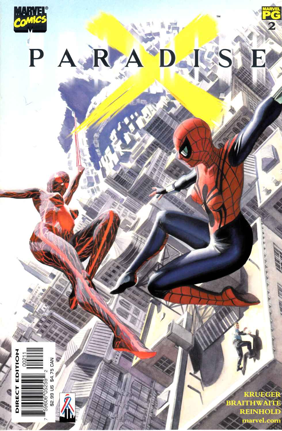 Paradise X #2 Near Mint (9.4) [Marvel Comic] THUMBNAIL