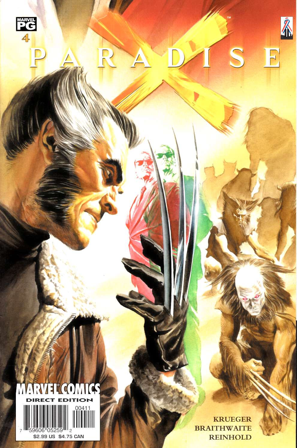 Paradise X #4 Near Mint (9.4) [Marvel Comic] THUMBNAIL