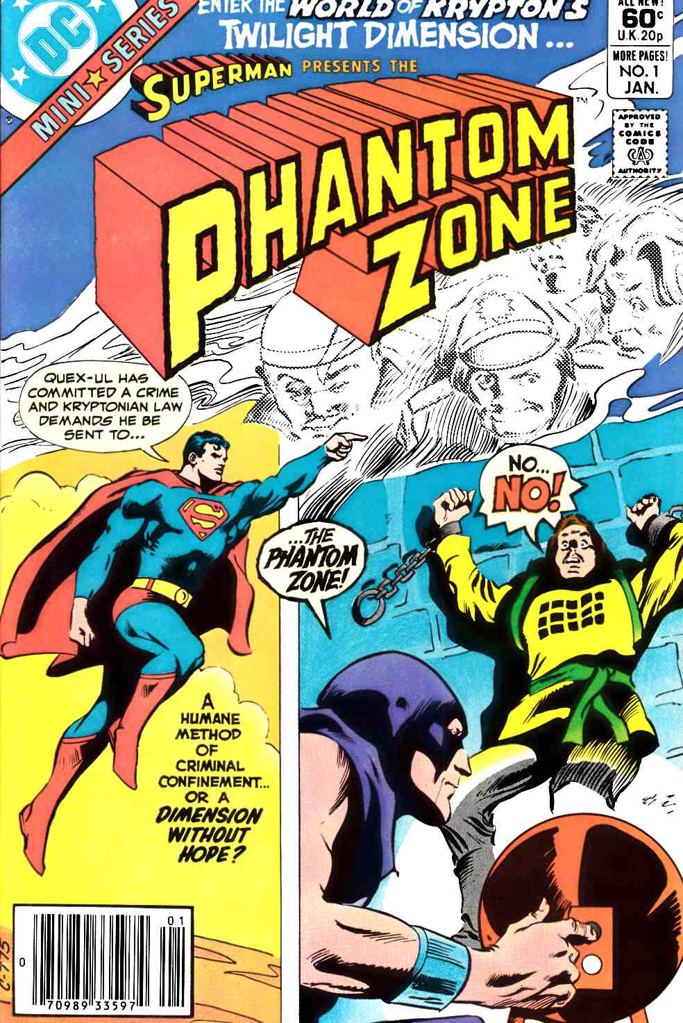 Phantom Zone #1 Newsstand Edition Very Fine (8.0) [DC Comic] LARGE