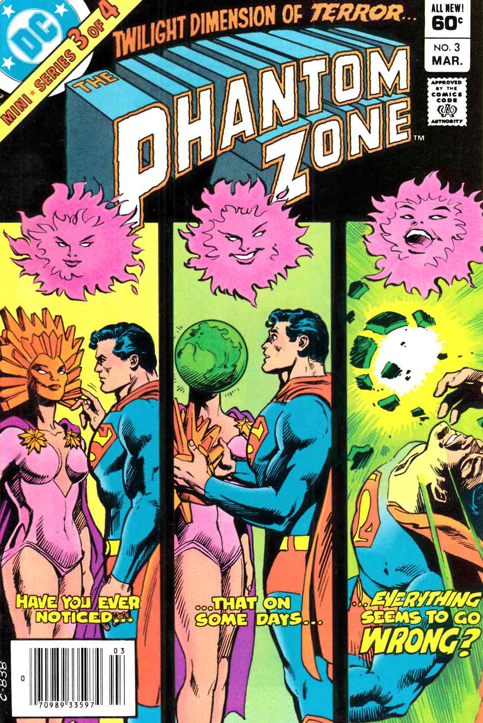 Phantom Zone #3 Newsstand Edition Very Fine (8.0) [DC Comic] LARGE