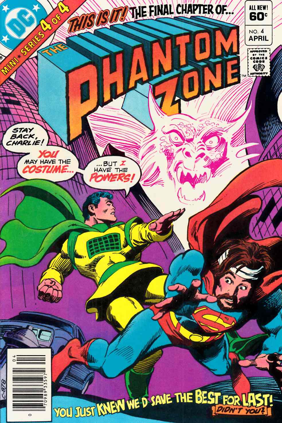 Phantom Zone #4 Newsstand Edition Very Fine (8.0) [DC Comic] LARGE