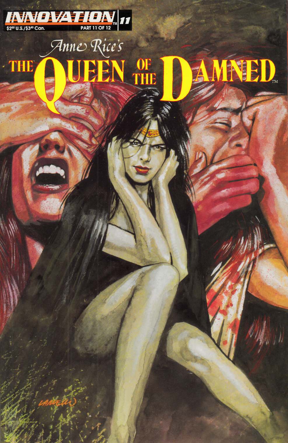 Queen of the Damned #11 Near Mint Minus (9.2) [Innovation Comic] LARGE