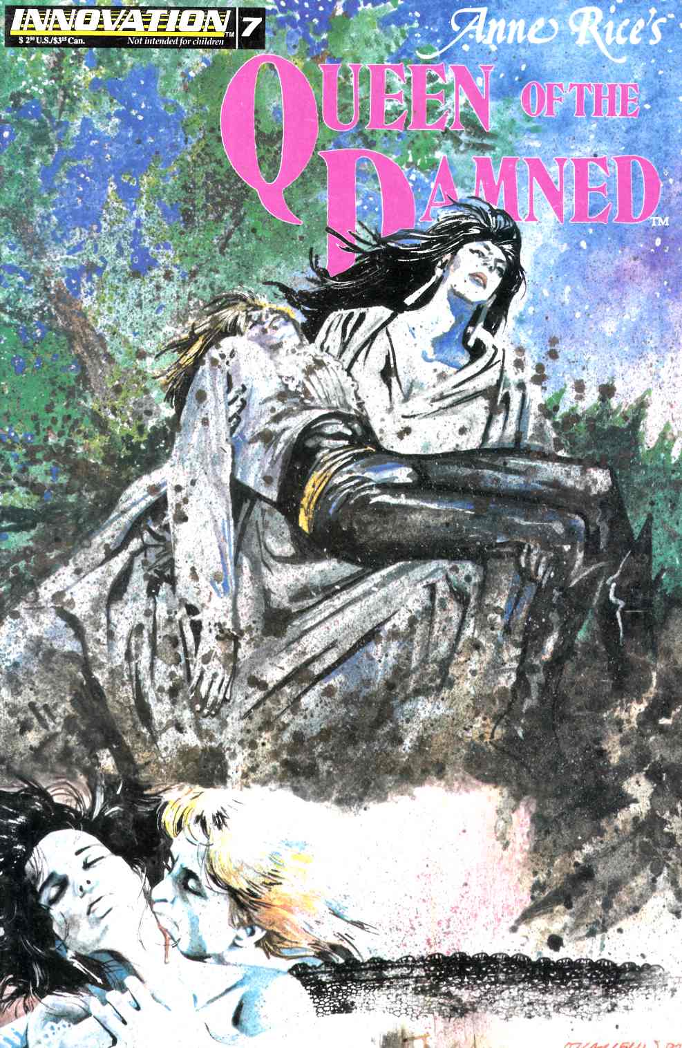 Queen of the Damned #7 Very Fine (8.0) [Innovation Comic] LARGE