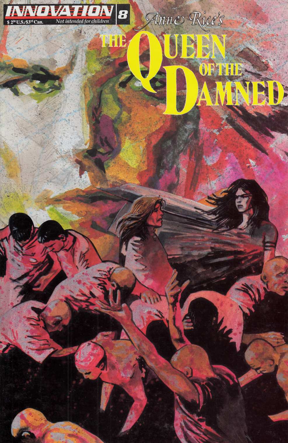 Queen of the Damned #8 Very Fine (8.0) [Innovation Comic] LARGE