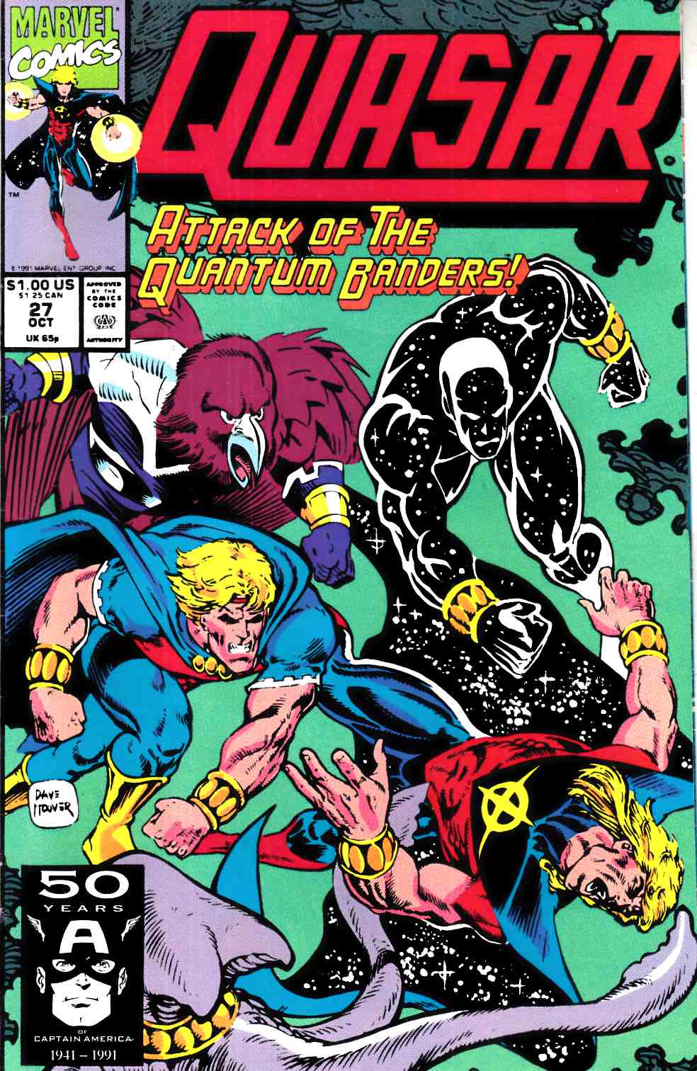 Quasar #27 Fine (6.0) [Marvel Comic] LARGE