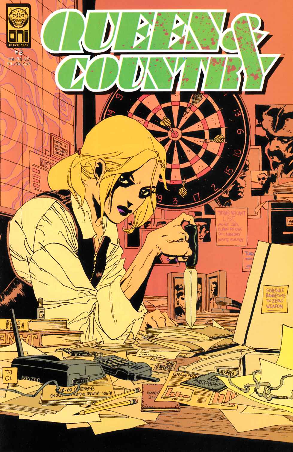 Queen & Country #2 [Oni Press Comic] THUMBNAIL