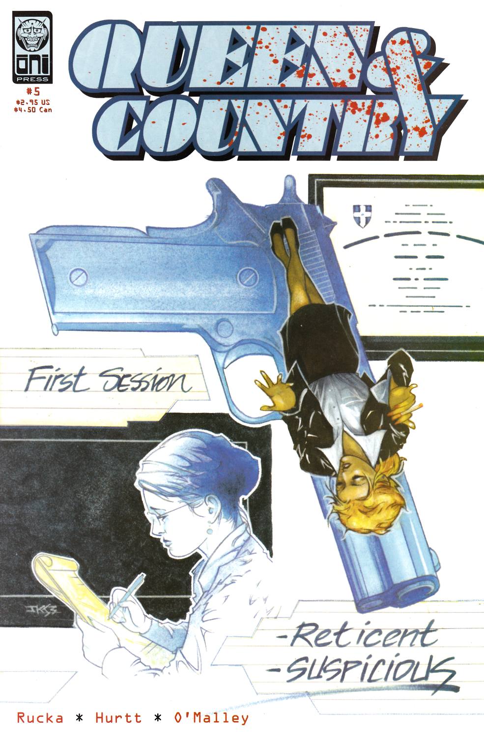 Queen & Country #5 [Oni Press Comic] THUMBNAIL