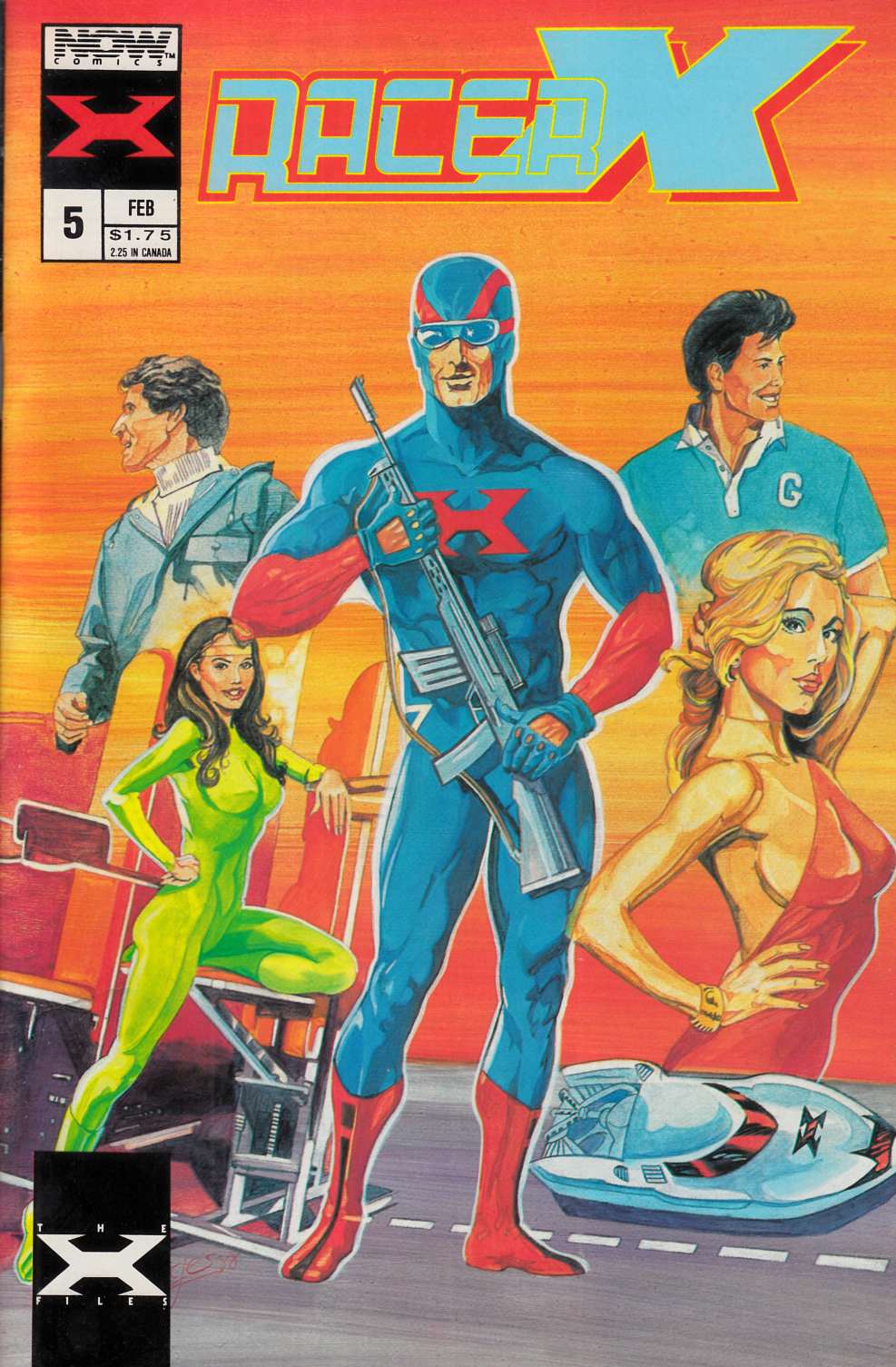 Racer X #5 Very Fine (8.0) [Now Comic] LARGE