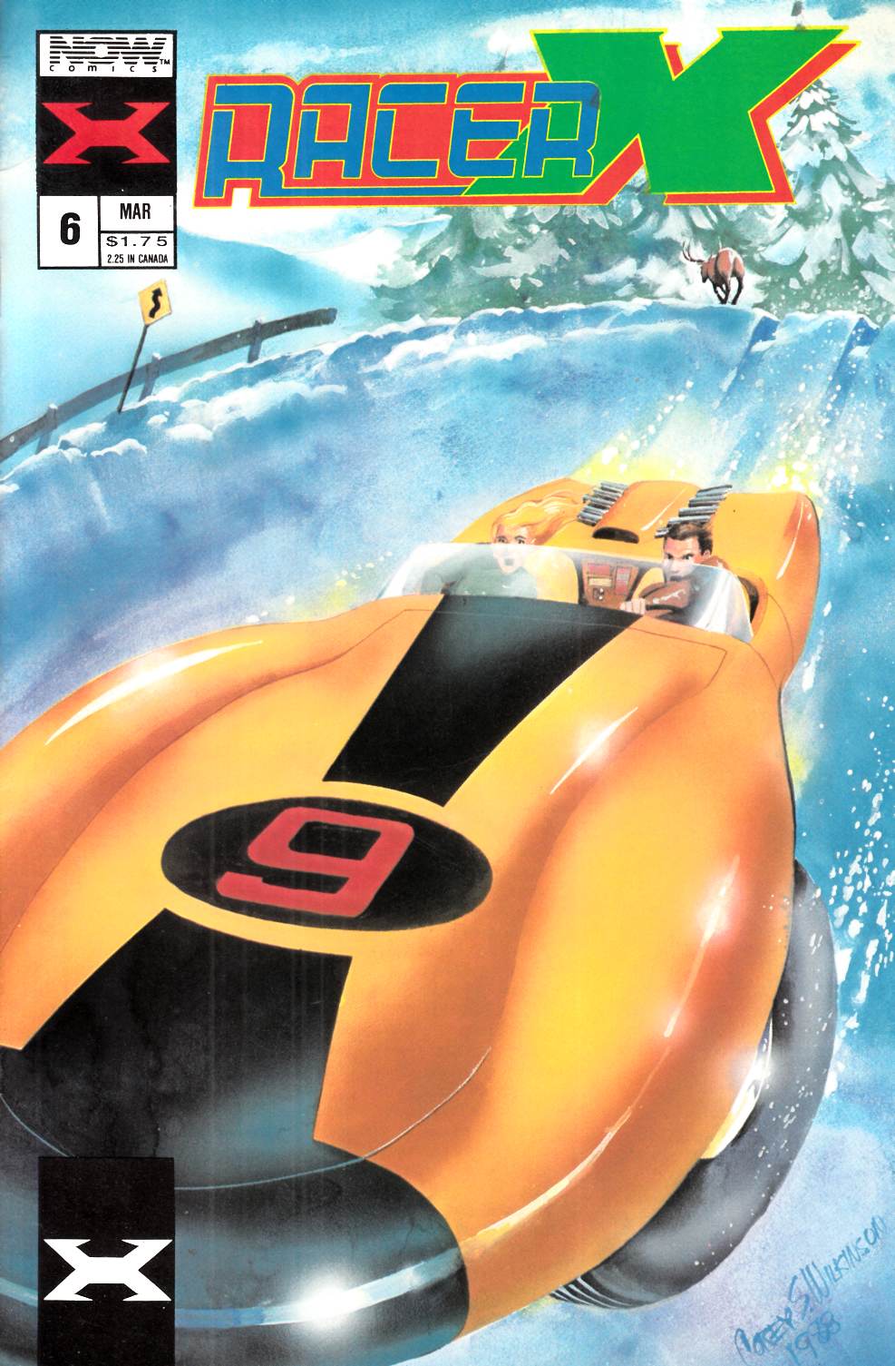 Racer X #6 Very Fine (8.0) [Now Comic] LARGE
