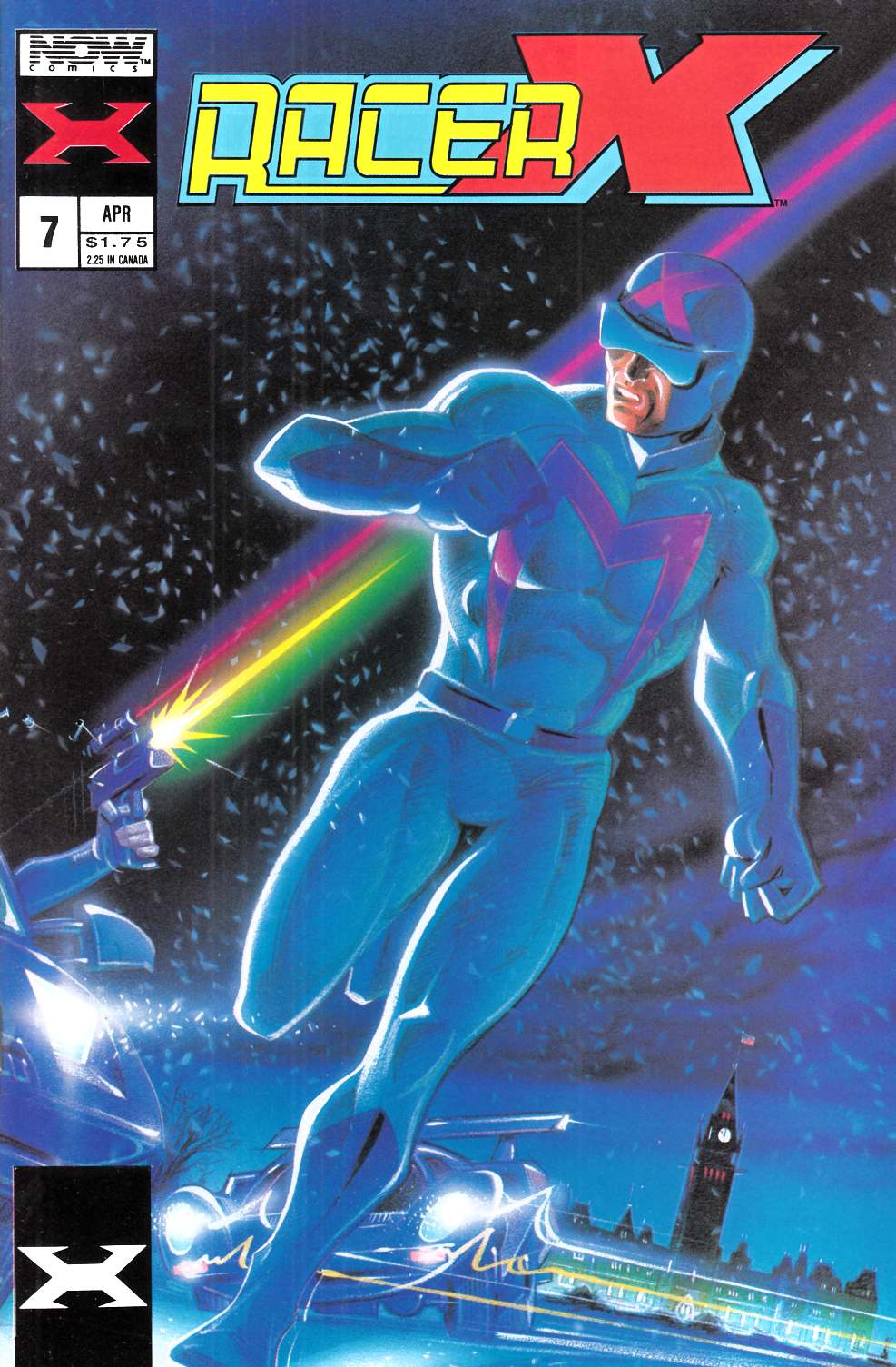 Racer X #7 Very Fine (8.0) [Now Comic] LARGE