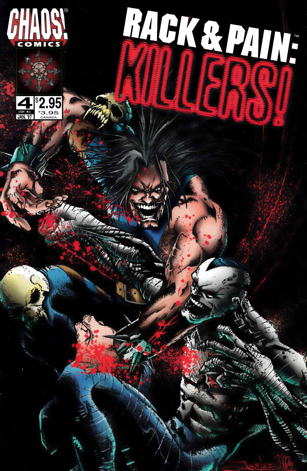 Rack and Pain Killers #4 Fine (6.0) [Chaos Comic] THUMBNAIL