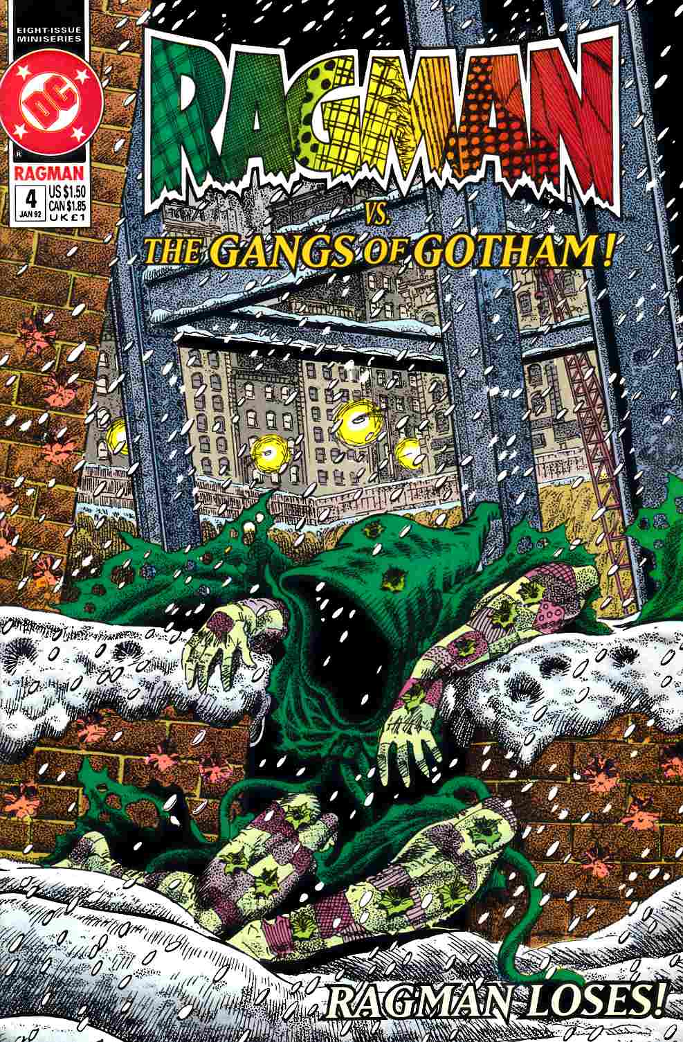 Ragman #4 Very Fine (8.0) [DC Comic] THUMBNAIL