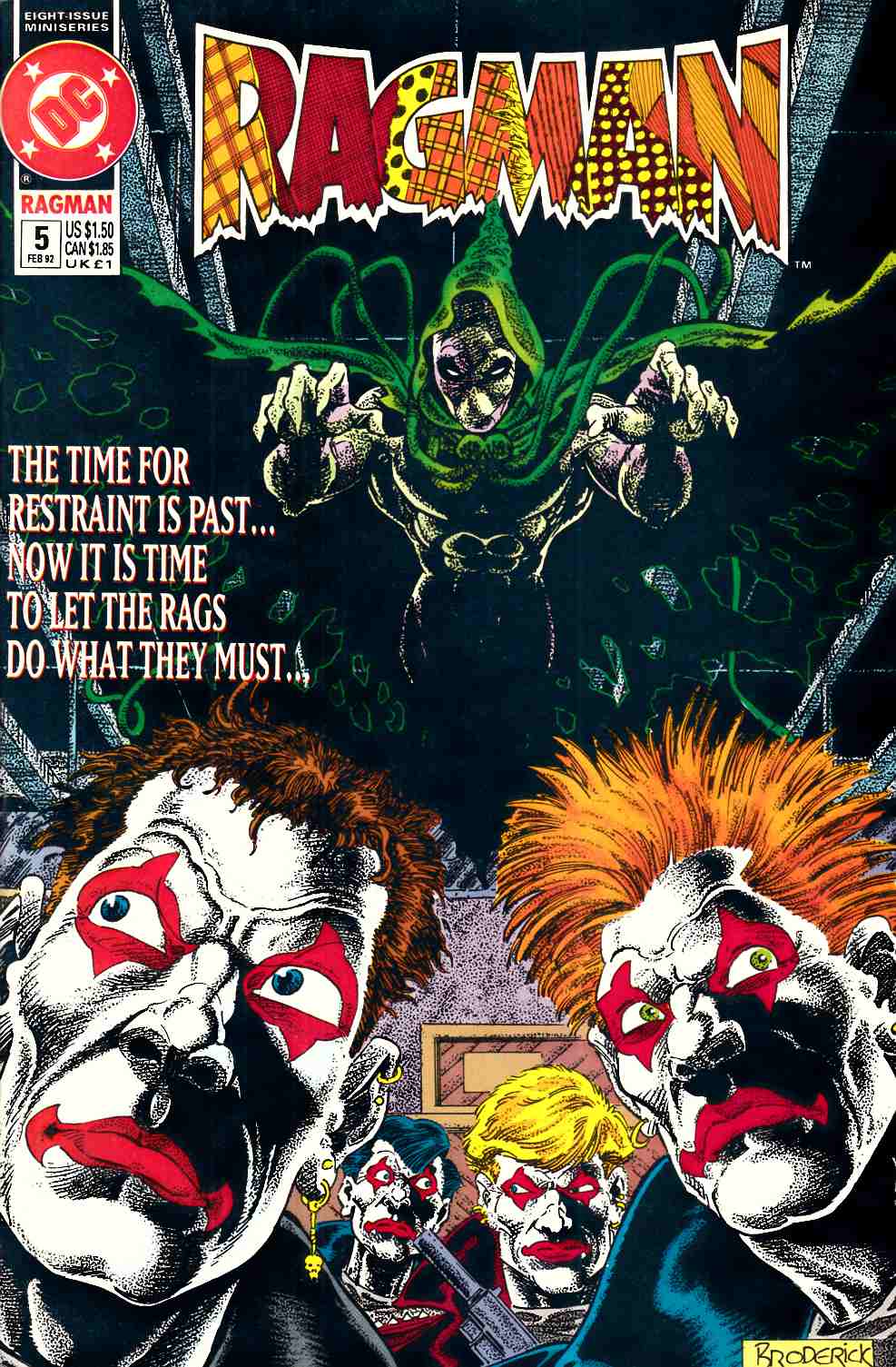 Ragman #5 Near Mint (9.4) [DC Comic] THUMBNAIL
