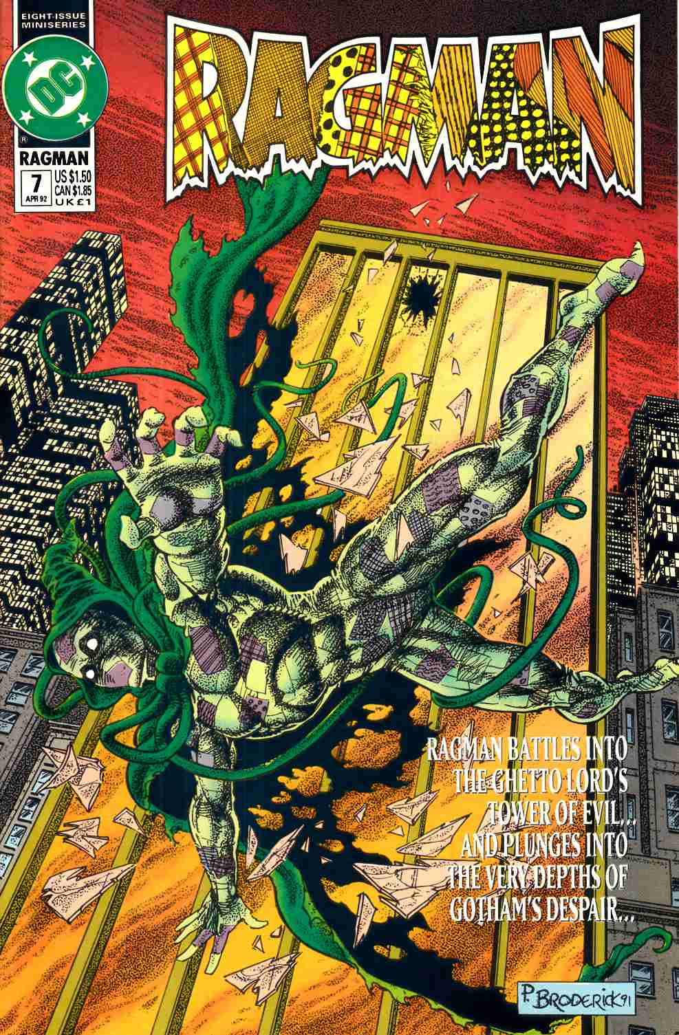 Ragman #7 Very Fine (8.0) [DC Comic] THUMBNAIL