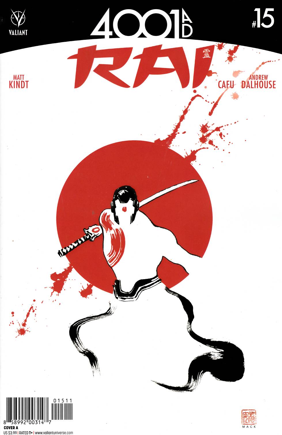 Rai #15 Cover A [Valiant Comic] THUMBNAIL