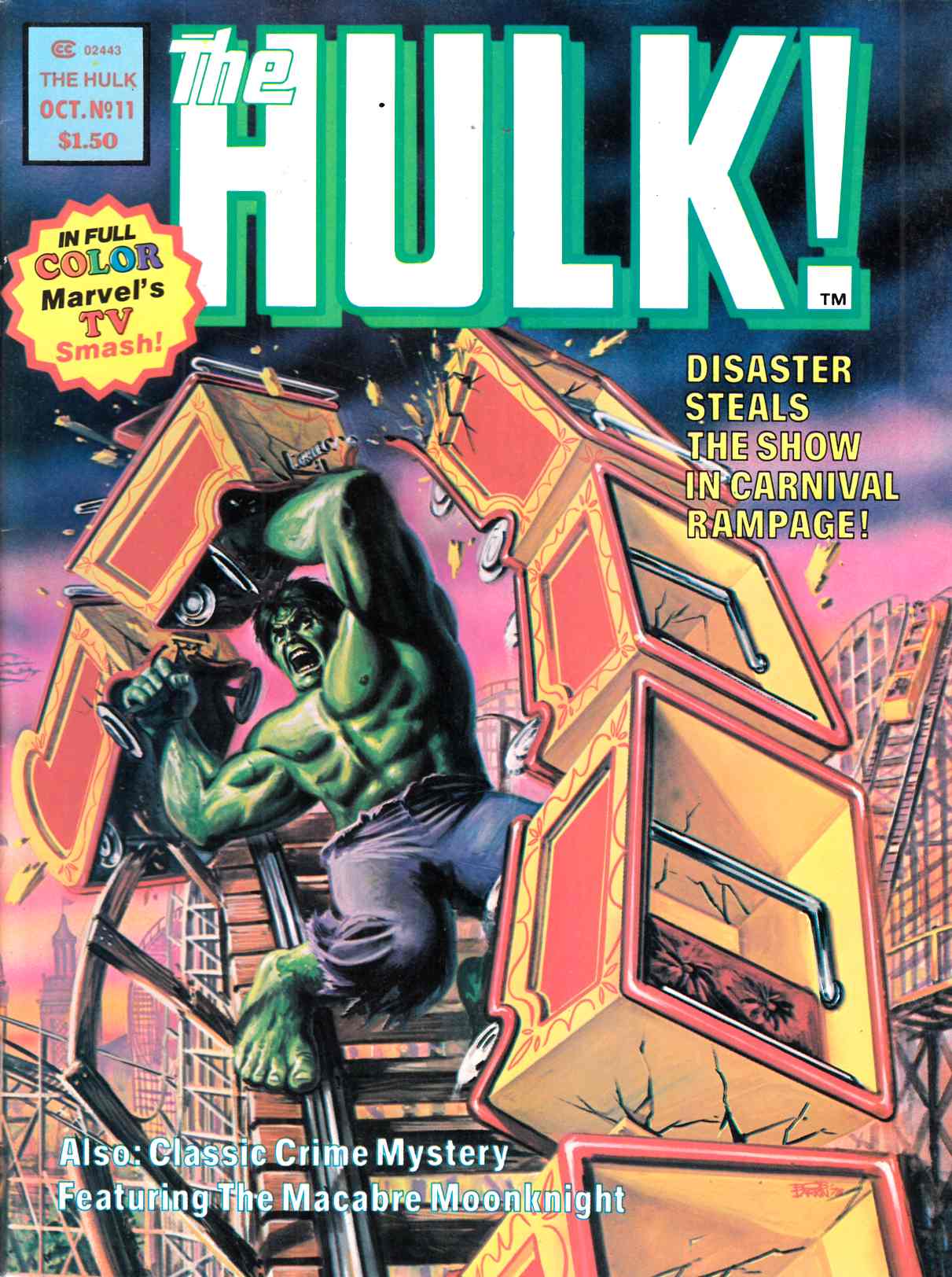 Rampaging Hulk #11 Fine/Very Fine (7.0) [Marvel Magazine] THUMBNAIL