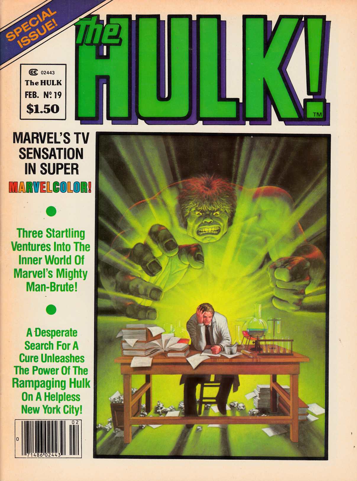 Rampaging Hulk #19 Very Good/Fine (5.0) [Marvel Magazine] LARGE
