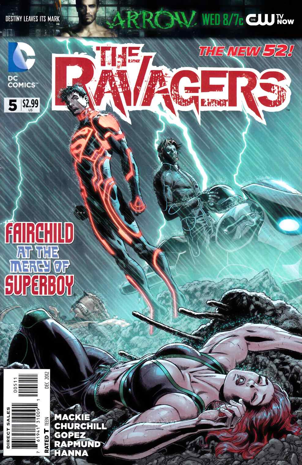 Ravagers #5 Fine (6.0) [DC Comic] LARGE