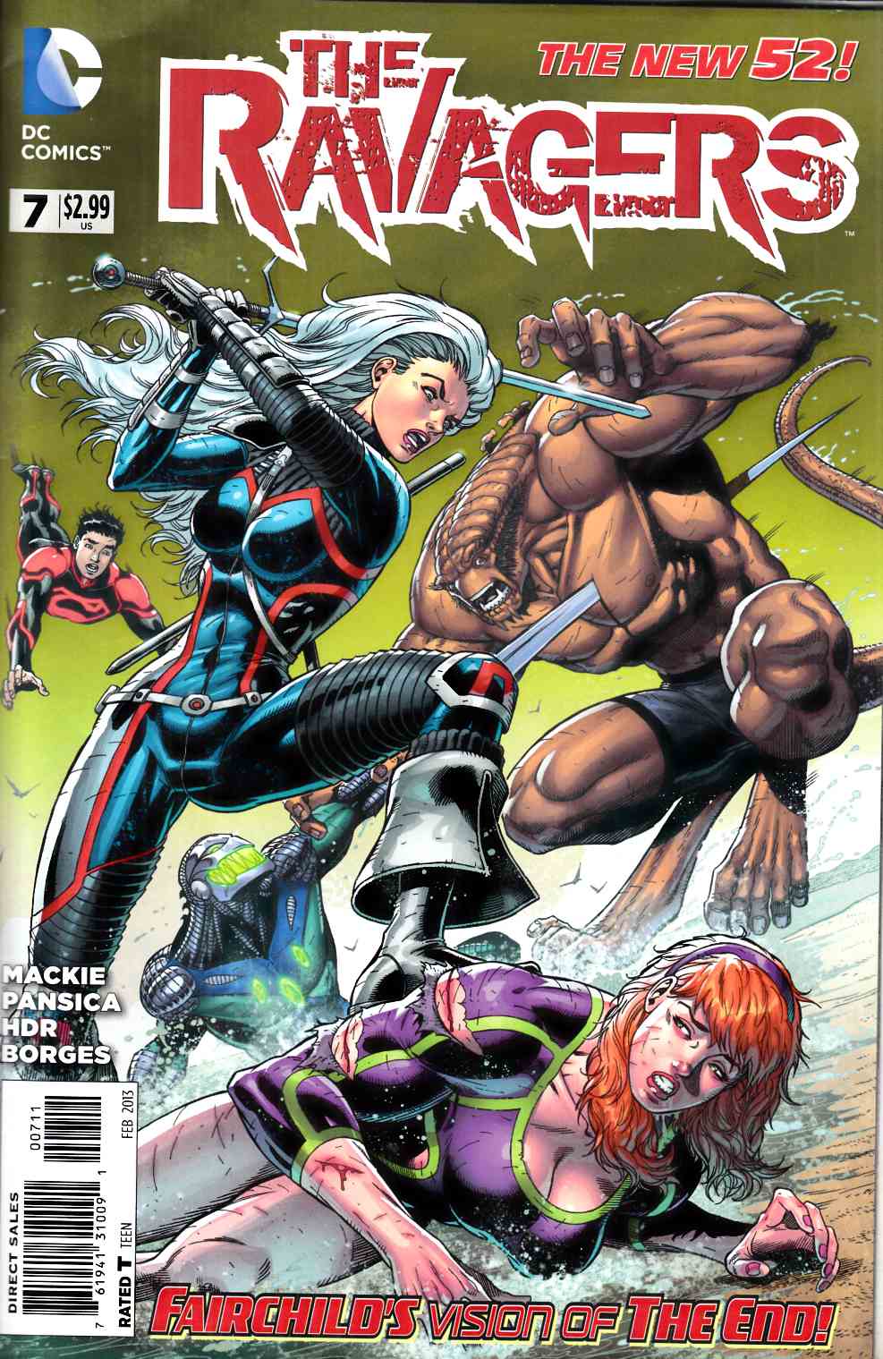 Ravagers #7 Very Fine (8.0) [DC Comic] LARGE