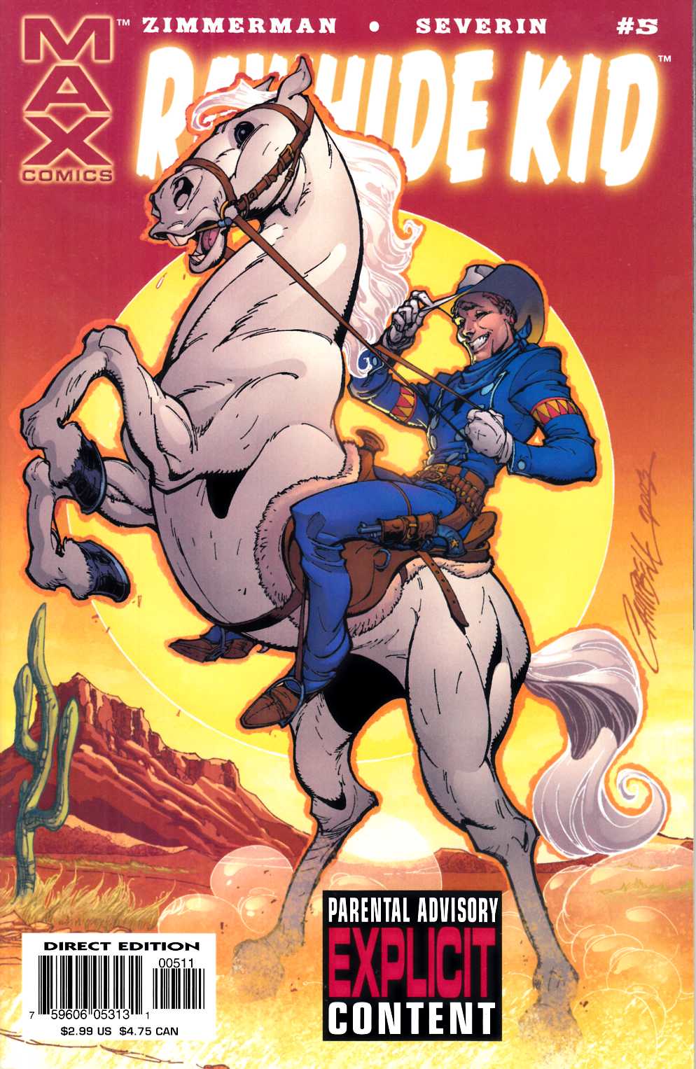 Rawhide Kid #5 Very Fine (8.0) [Marvel Comic] LARGE
