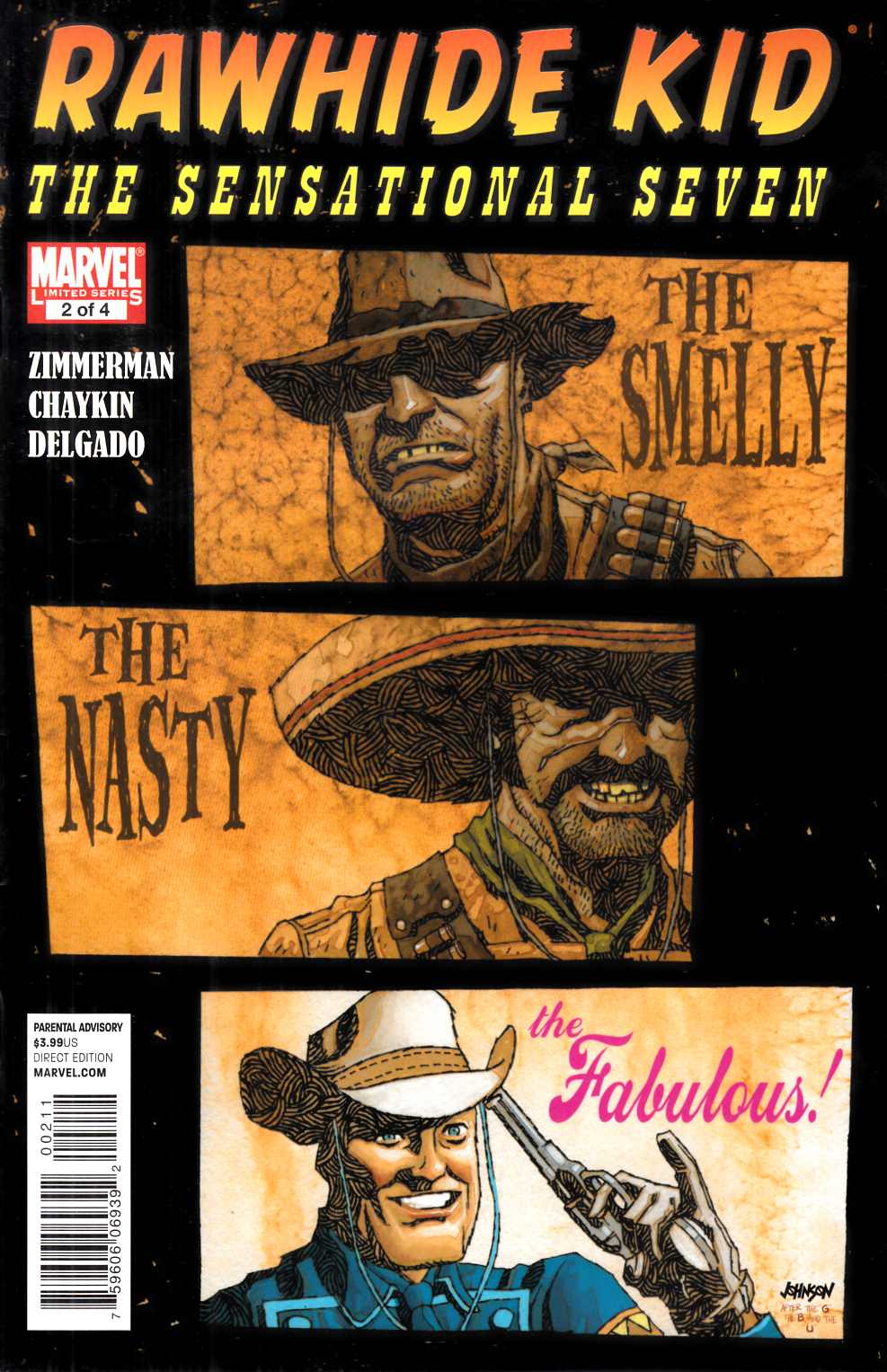 Rawhide Kid Sensational Seven #2 Very Fine (8.0) [Marvel Comic] LARGE